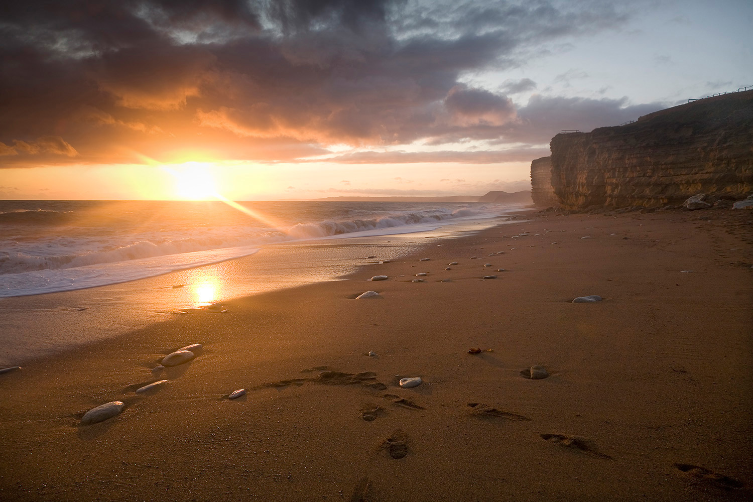 Burton Bradstock Sunset Burton Bradstock Sunset