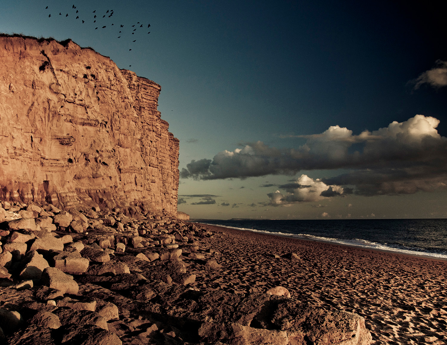 East Cliffs and Clouds