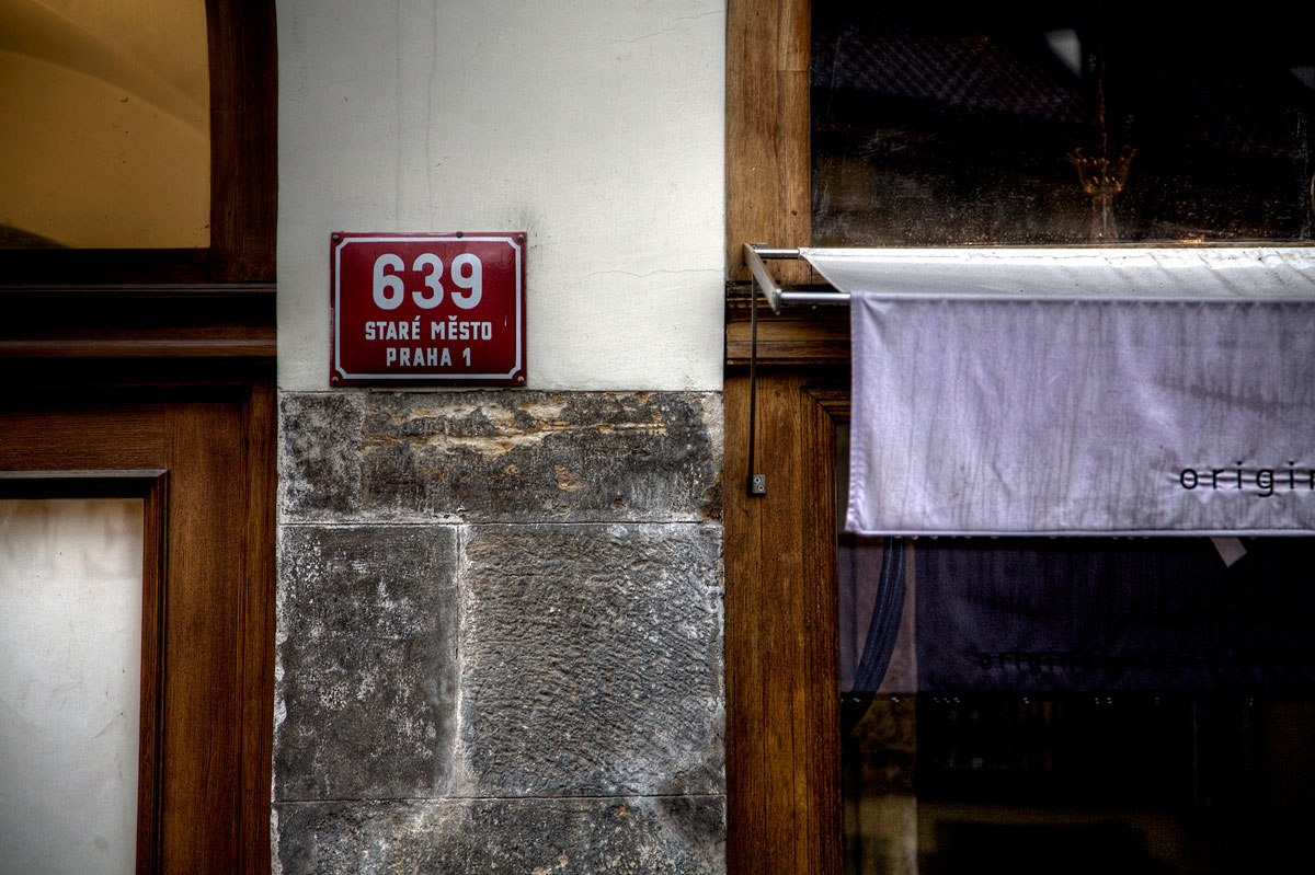 Prague Building Number