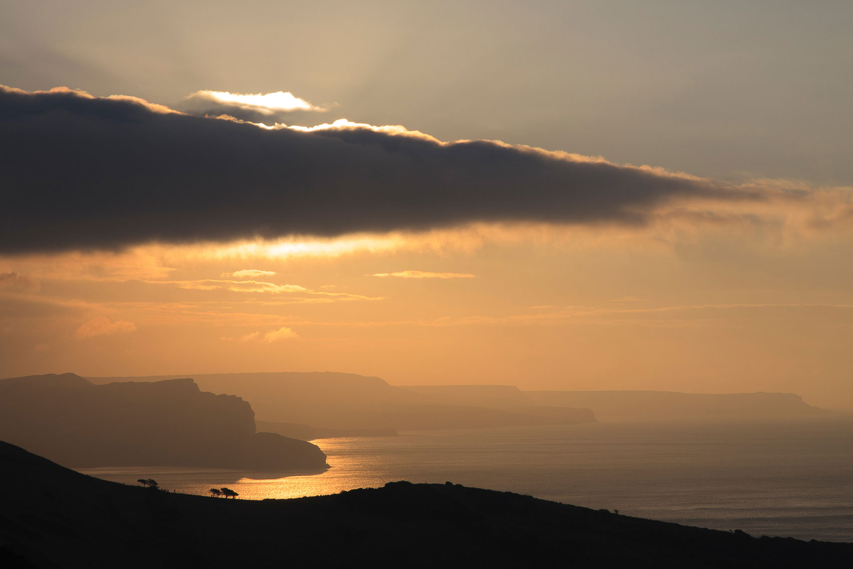 Sunrise Over St Aldhelm’s Head